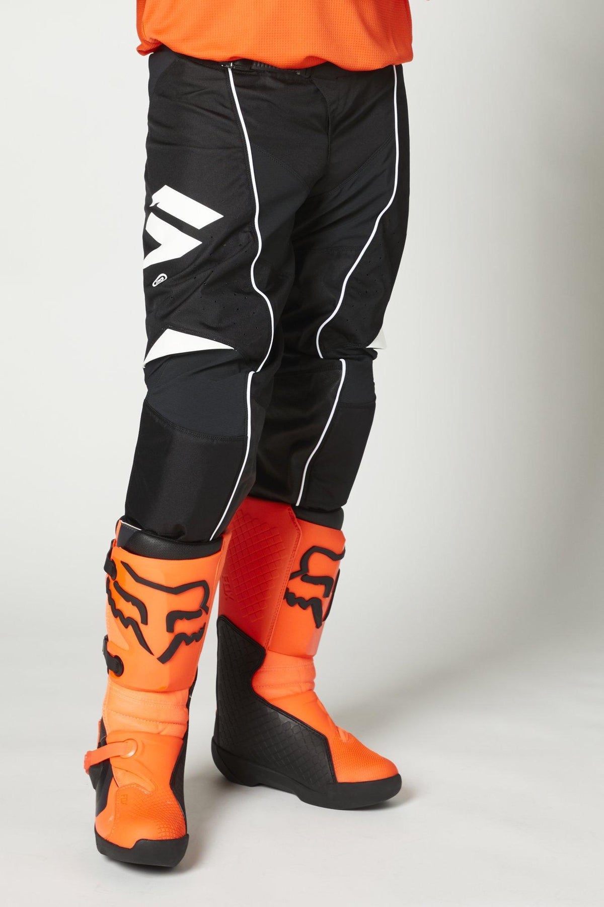 Pantalon Moto Whit3 Label Rokr Negro/Blanco Shift - Rideshop