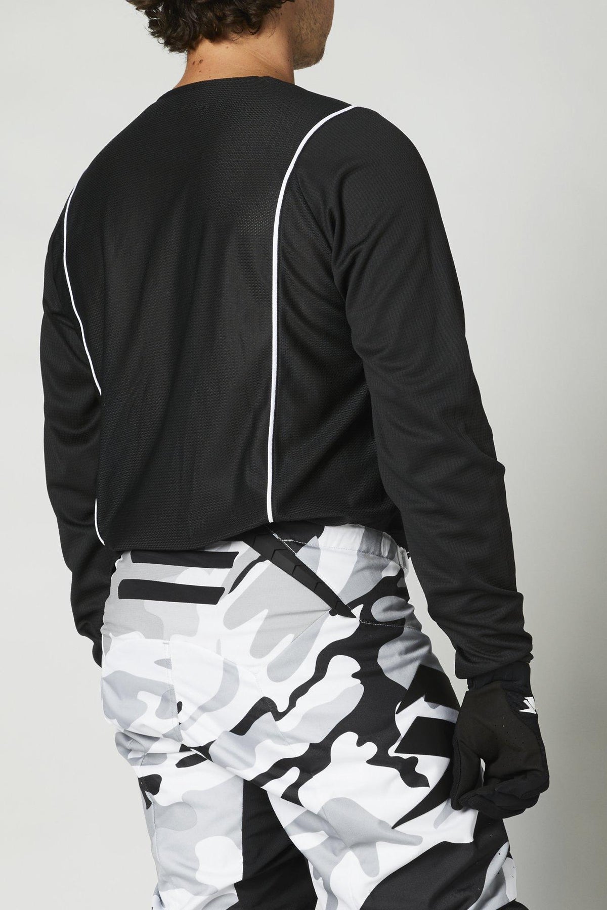 Polera Moto Whit3 Label G.I. Fro Negro Shift - Rideshop