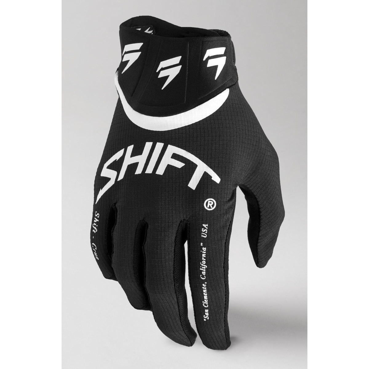 Guantes Moto Whit3 Label Bliss Negro/Blanco Shift - Rideshop