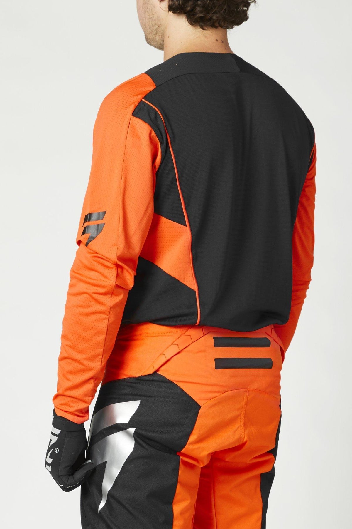 Polera Moto 3Lack Label Veem Naranjo Shift - Rideshop