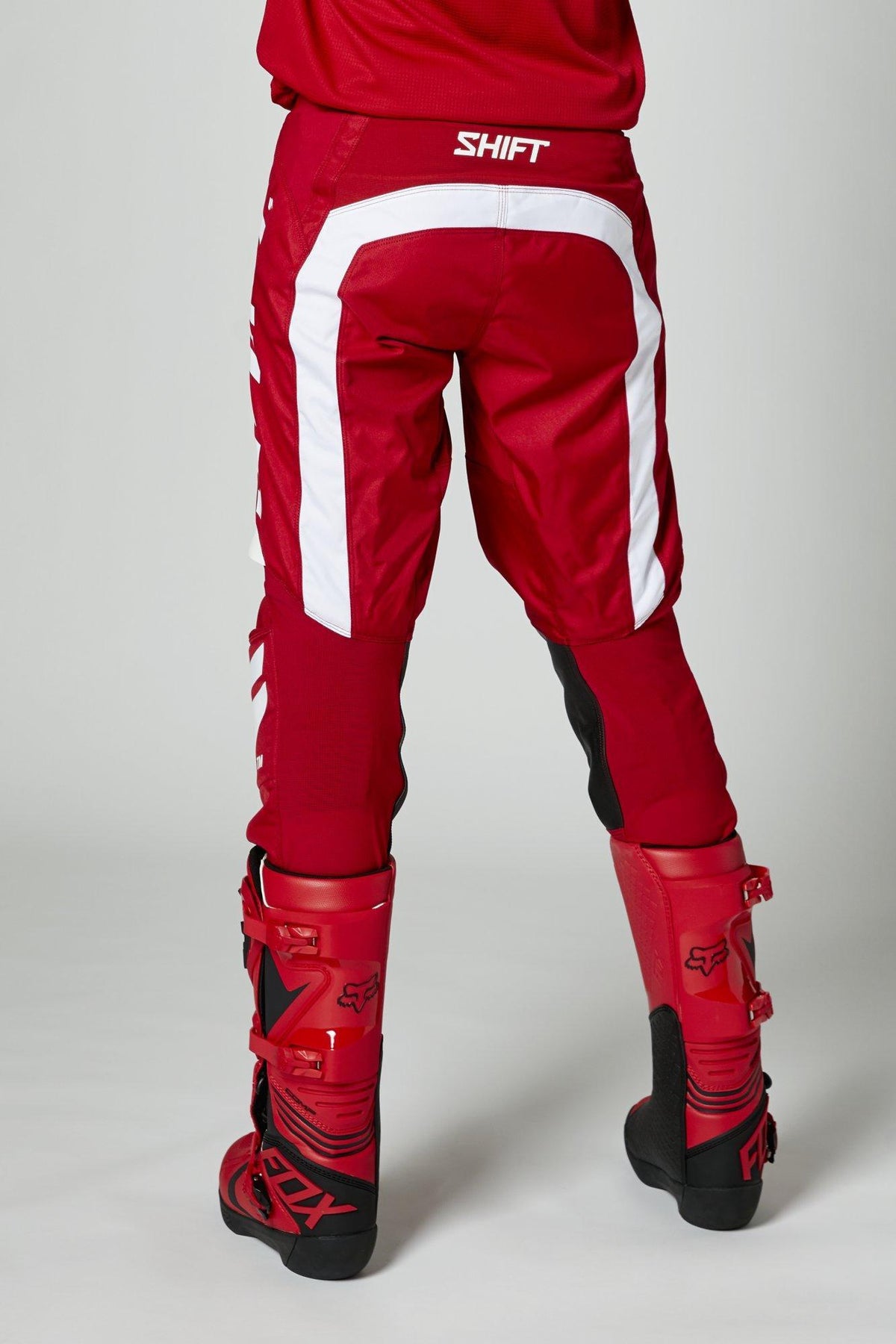 Pantalon Moto Whit3 Label Trac Rojo Shift - Rideshop
