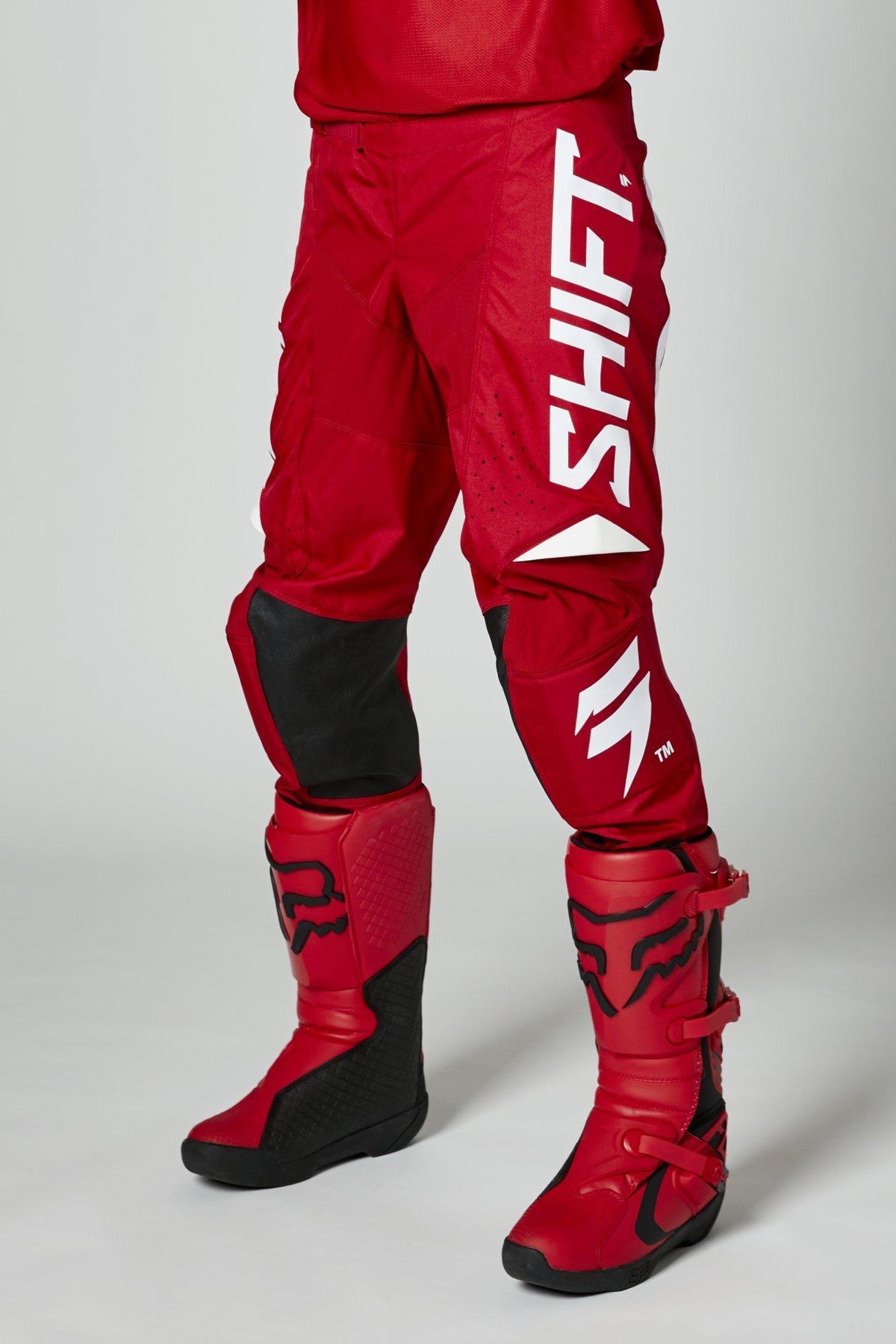 Pantalon Moto Whit3 Label Trac Rojo Shift - Rideshop