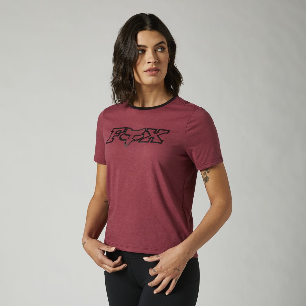 FOX Polera Lifestyle Mujer Kickstart Morado - Rideshop