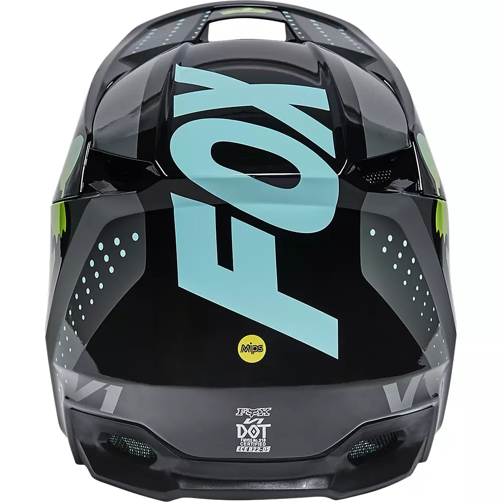 FOX Casco Moto V1 Trice Verde - Rideshop