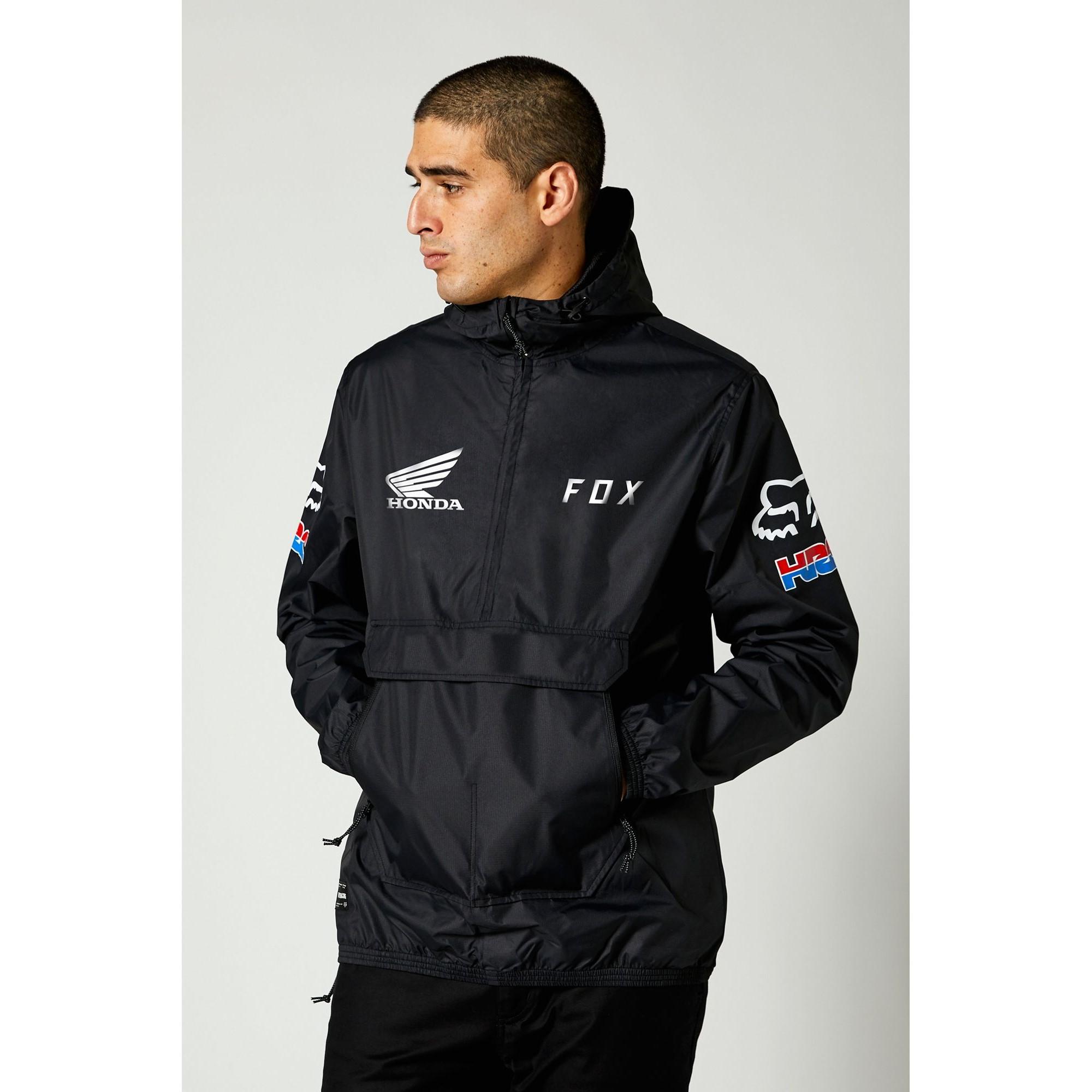 Chaqueta Lifestyle Savage Anorak Fox Racing Honda Negro Fox Racing - Rideshop