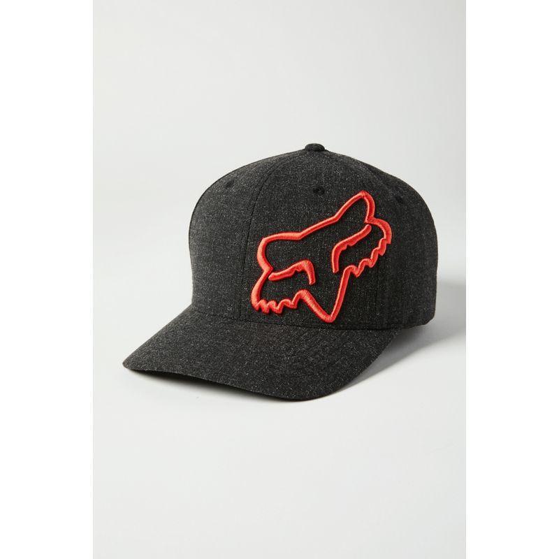 Jockey Lifestyle Flexfit Clouded 2.0 Negro/Naranjo Fox Racing - Rideshop