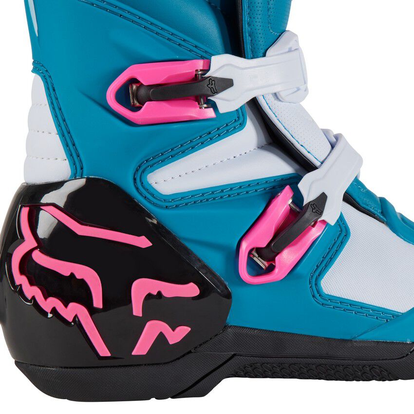 Botas Moto Comp Celeste Fox - Rideshop