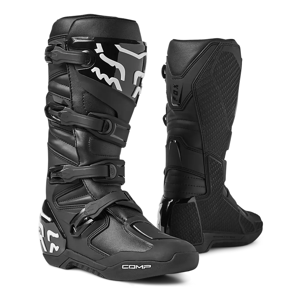 FOX Botas Moto Comp Negro - Rideshop