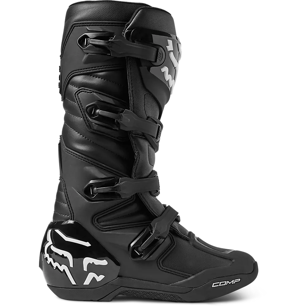FOX Botas Moto Comp Negro - Rideshop