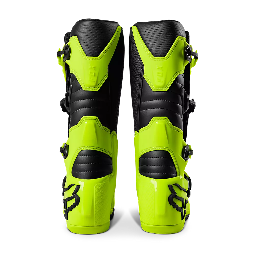 FOX Botas Moto Comp Amarillo - Rideshop