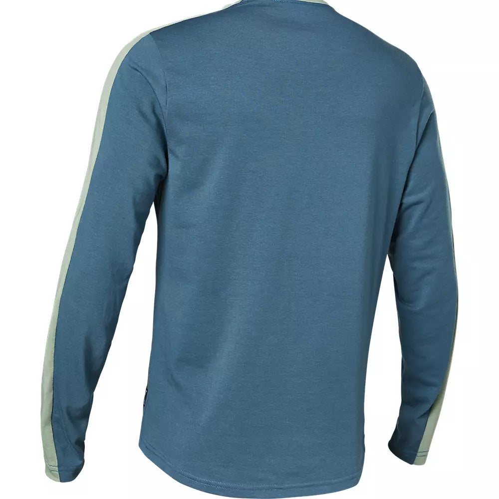 FOX Polera Bicicleta Ranger Drirelease® Slide Mid Azul - Rideshop
