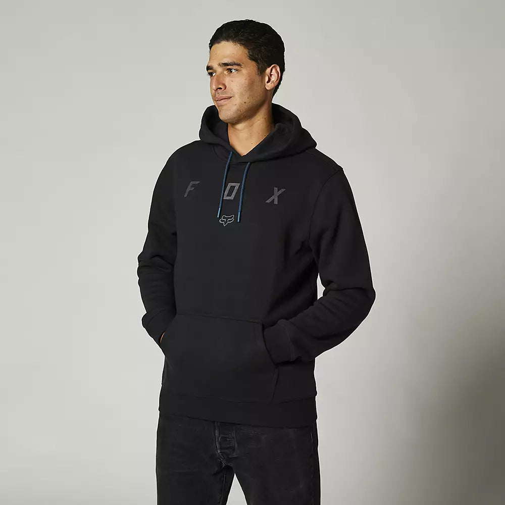 FOX Poleron Lifestyle Paralax Pullover Negro - Rideshop