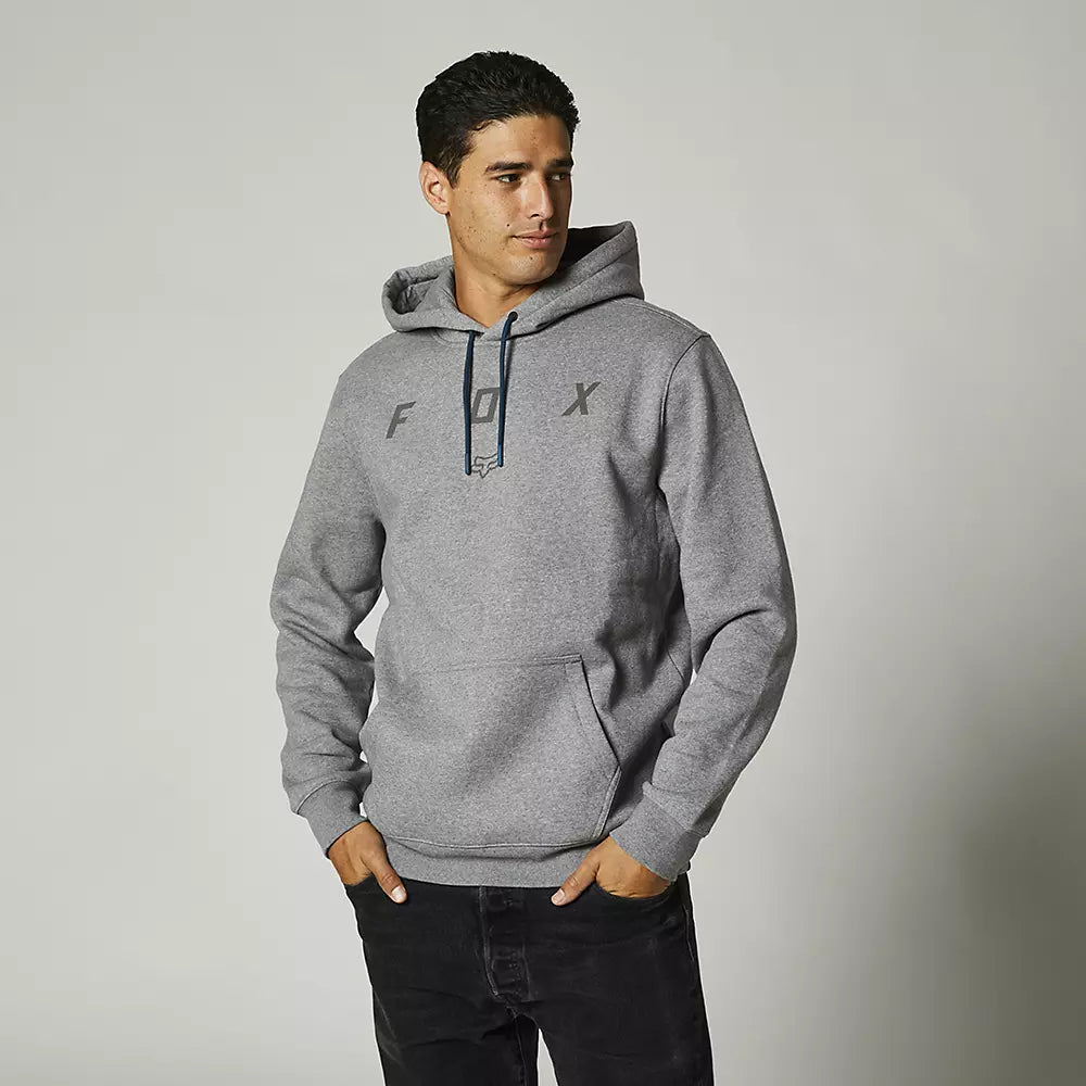 FOX Poleron Lifestyle Paralax Pullover Gris - Rideshop