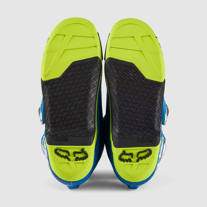 FOX Botas Moto Motion Azul/Amarillo - Rideshop
