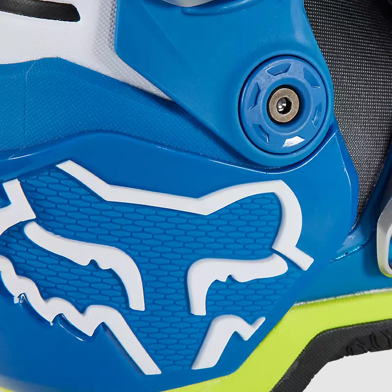 FOX Botas Moto Motion Azul/Amarillo - Rideshop