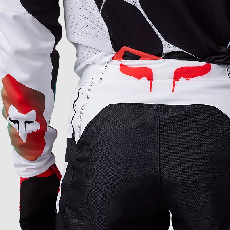 Pantalon Moto 360 Syz Negro/Blanco/Rojo Fox - Rideshop