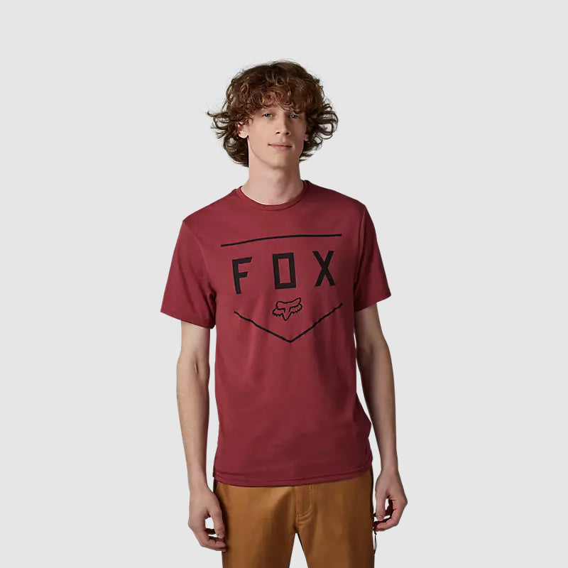 FOX Polera Lifestyle Shield Rojo - Rideshop