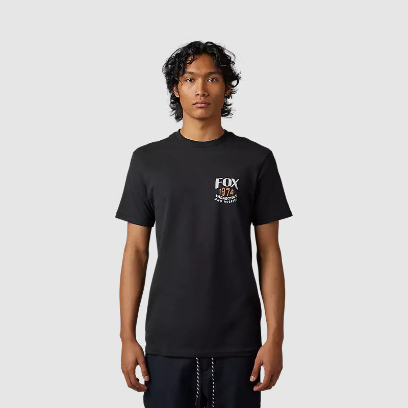 Polera Lifestyle Predominant Negro Fox - Rideshop