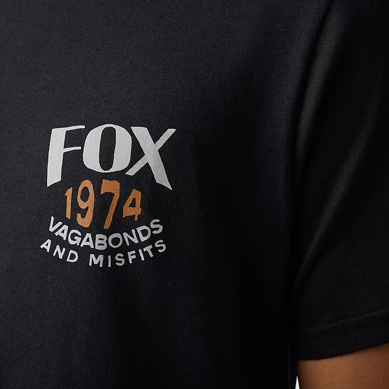 Polera Lifestyle Predominant Negro Fox - Rideshop