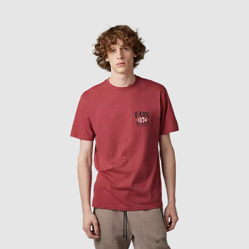 Polera Lifestyle Predominant Rojo Fox - Rideshop