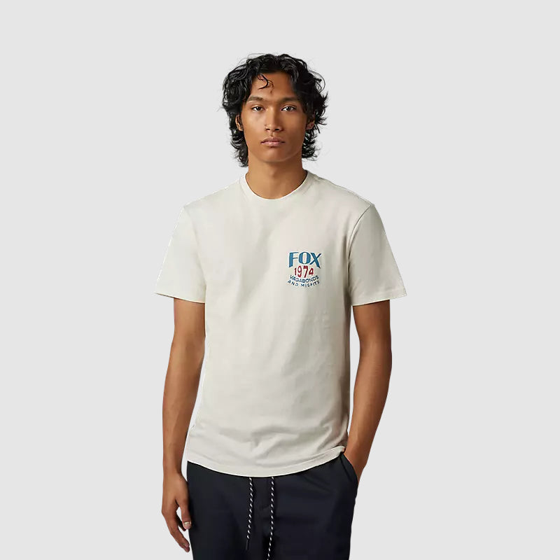 Polera Lifestyle Predominant Blanco Fox - Rideshop