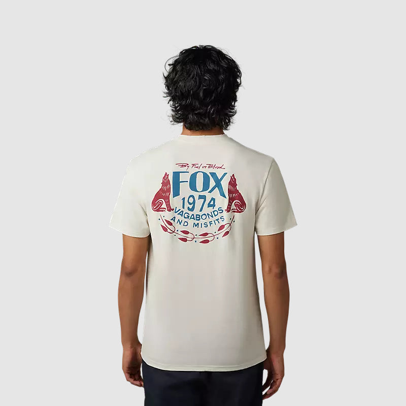 Polera Lifestyle Predominant Blanco Fox - Rideshop