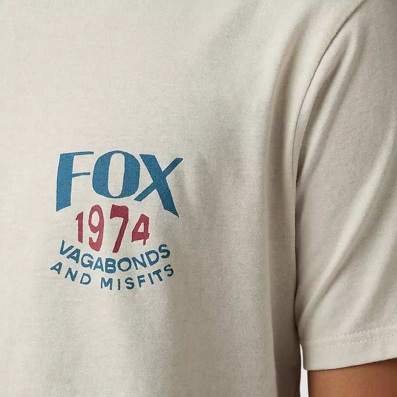 Polera Lifestyle Predominant Blanco Fox - Rideshop