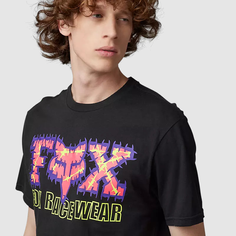 Polera Lifestyle Barb Wire II Negro Fox - Rideshop