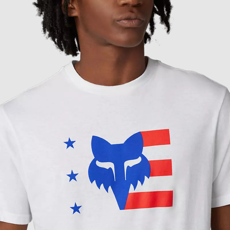 Polera Lifestyle Unity II Blanco Fox - Rideshop