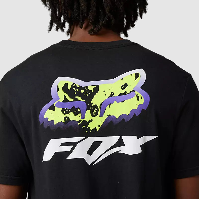 Polera Lifestyle Morphic Negro Fox - Rideshop