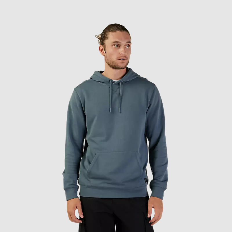 Poleron Lifestyle Canguro Level Up Azul Acero Fox - Rideshop