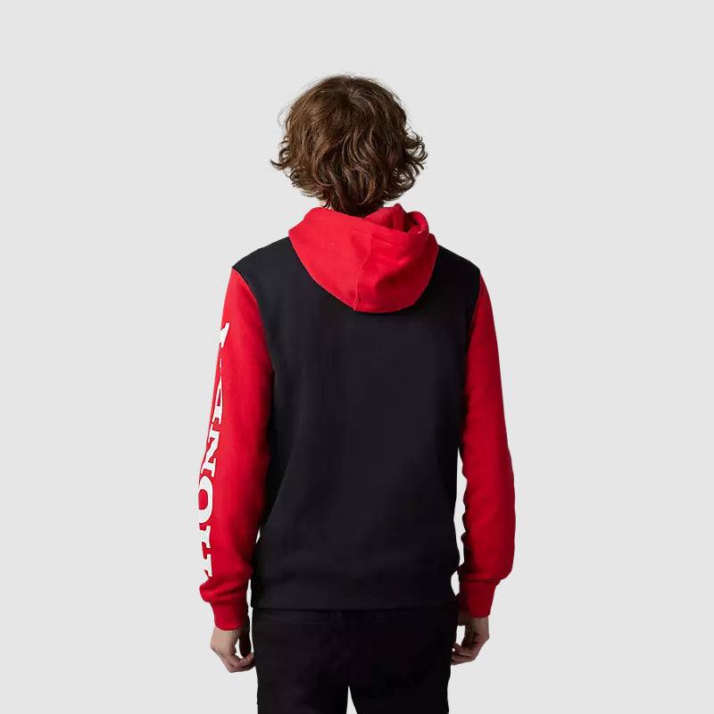Poleron Lifestyle Canguro Kawasaki Rojo Fox - Rideshop