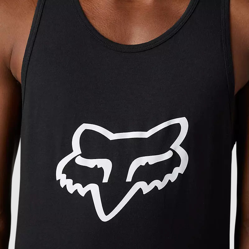 Polera Lifestyle Head Tank Sin Mangas Negro Fox - Rideshop