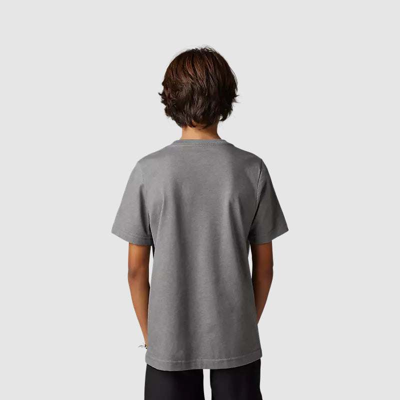 Polera Lifestyle Niño Kawasaki Gris Fox - Rideshop