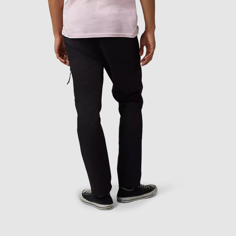 FOX Pantalon Lifestyle Essex Slim Elastico Negro - Rideshop