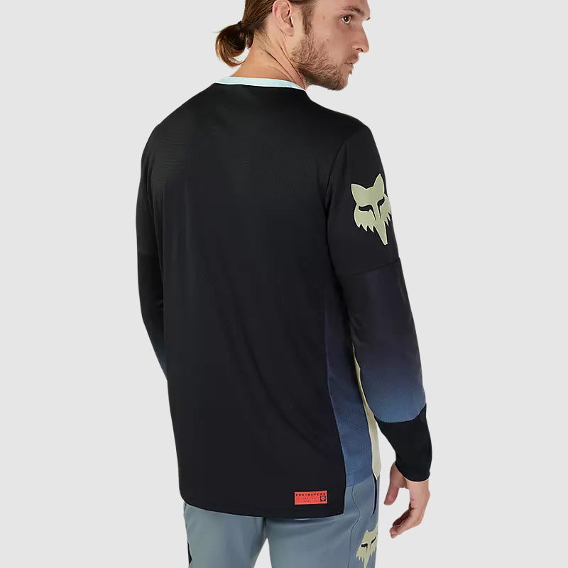 Polera Bicicleta Defend Cekt Manga Larga Crema Fox - Rideshop