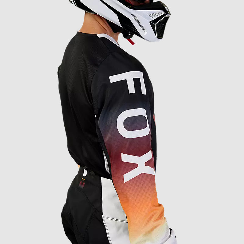 Polera Moto 180 Flora Negro Fox - Rideshop