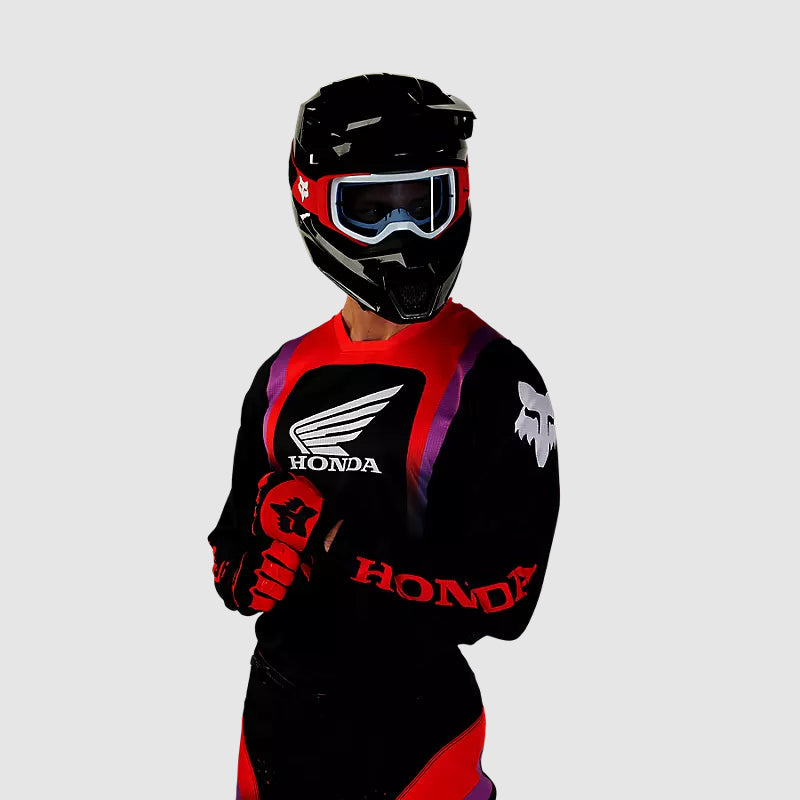 Polera Moto 180 Honda Multicolor Fox - Rideshop