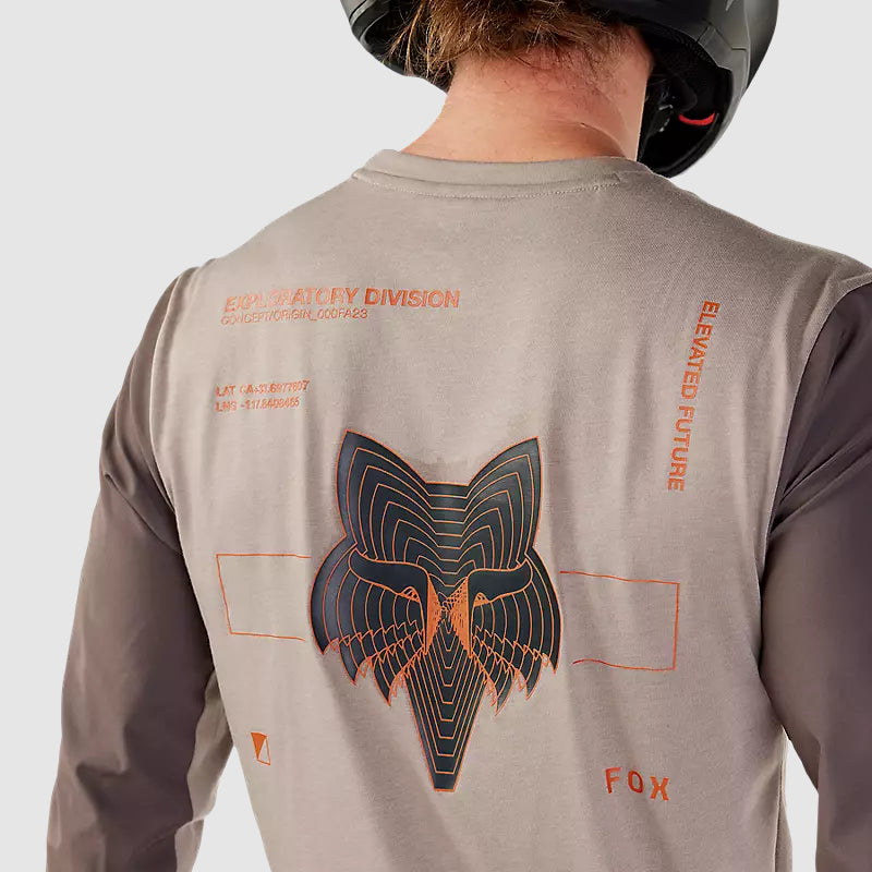 Polera Moto Ranger Offroad Cafe Claro Fox - Rideshop
