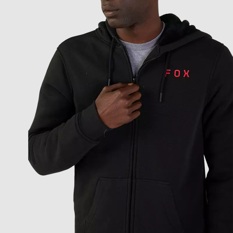 Poleron Lifestyle Magnetic Sasquatch Zip Negro Fox - Rideshop