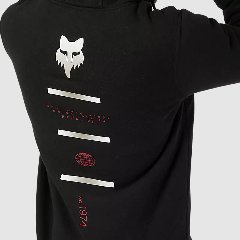 Poleron Lifestyle Magnetic Sasquatch Zip Negro Fox - Rideshop
