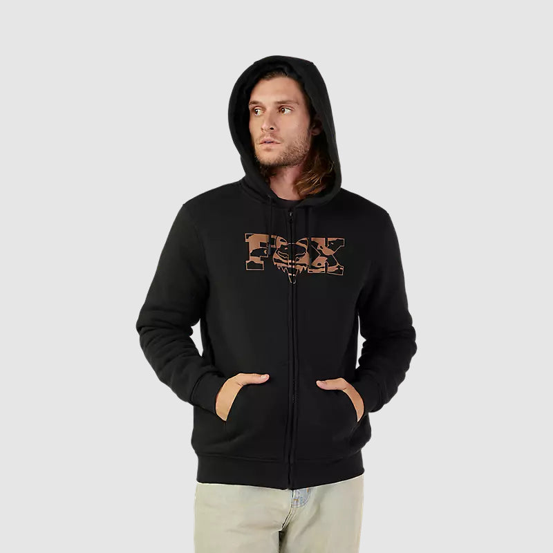 Poleron Lifestyle Cienega Sasquatch Zip Negro Fox - Rideshop
