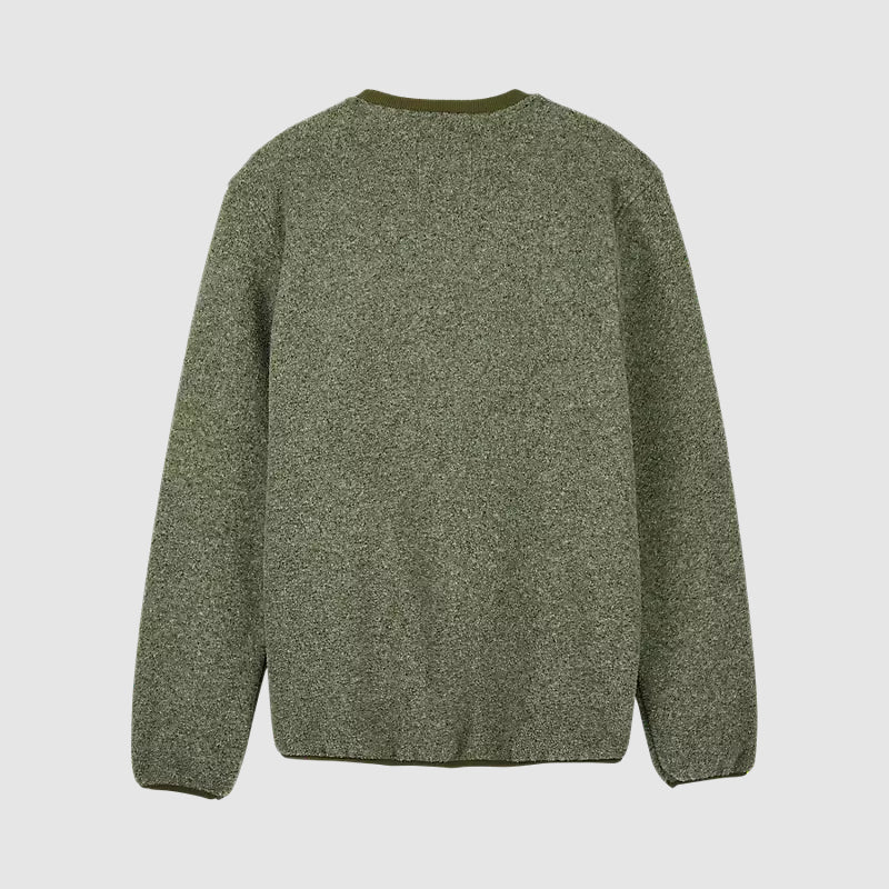 Poleron Lifestyle Survivalist Sherpa Verde Oliva Fox - Rideshop