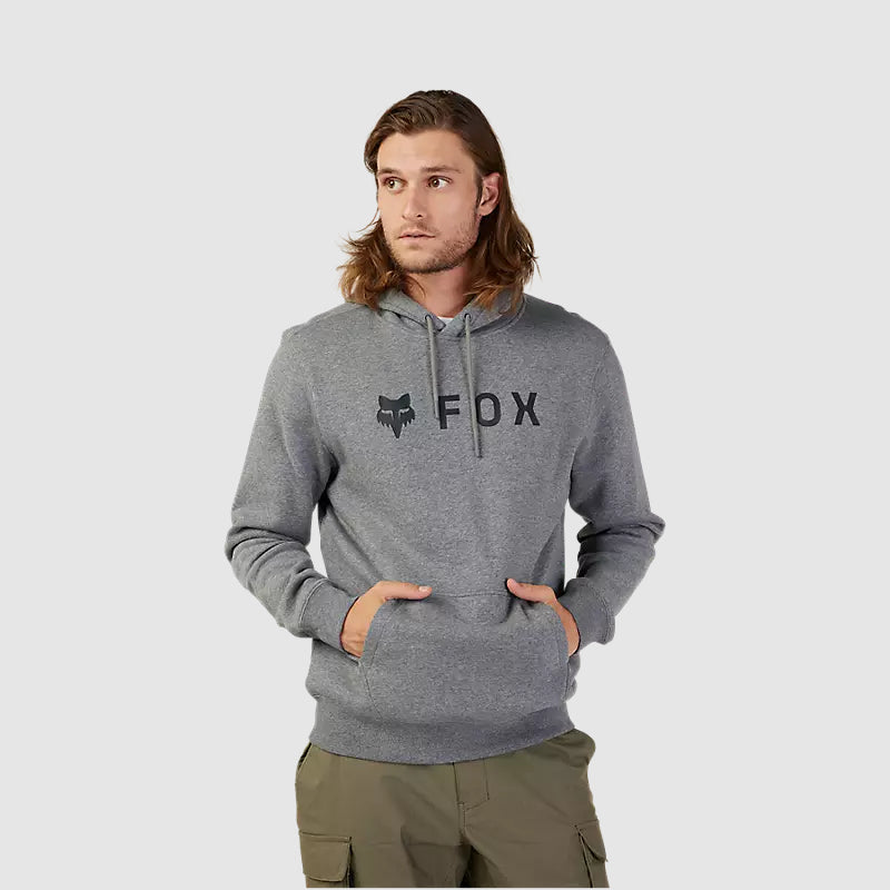 Poleron Lifestyle Canguro Absolute Gris Fox - Rideshop