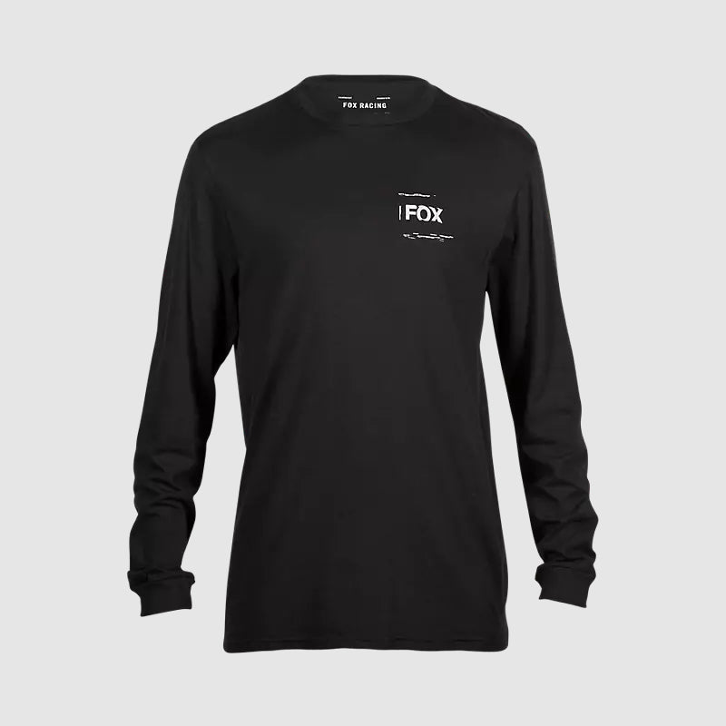 Polera Lifestyle Invent Tomorrow Premium Manga Larga Negro Fox - Rideshop