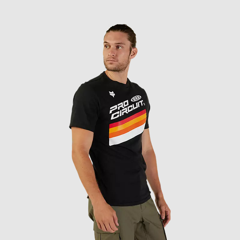 Polera Lifestyle Pro Circuit Negro Fox - Rideshop