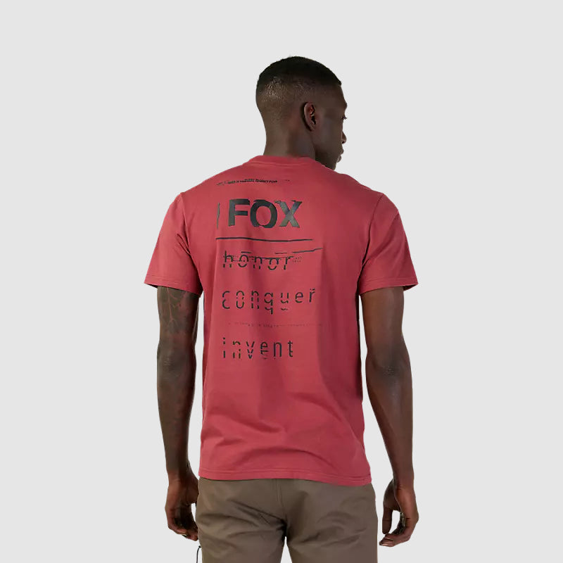 Polera Lifestyle Invent Tomorrow Premium Rojo Fox - Rideshop
