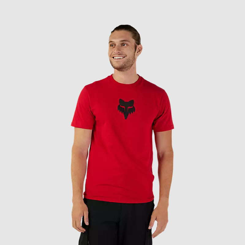 Polera Lifestyle Fox Head Premium Rojo Fox - Rideshop