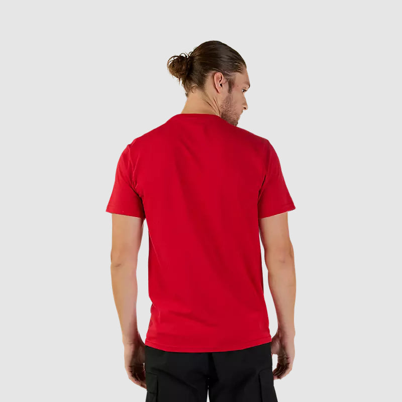 Polera Lifestyle Fox Head Premium Rojo Fox - Rideshop