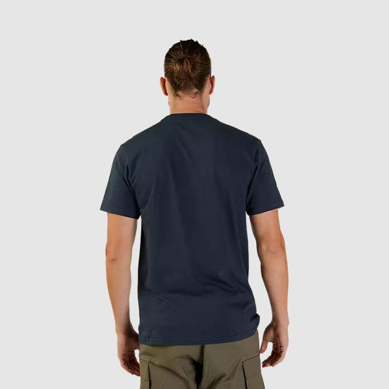 Polera Lifestyle Fox Head Premium Azul Marino Fox - Rideshop